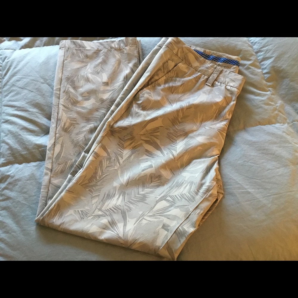 Bonobos Floral Print Slim Golf Pants 35x32